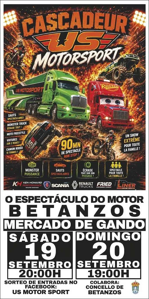 Cartel Cascadeur US Motorsport